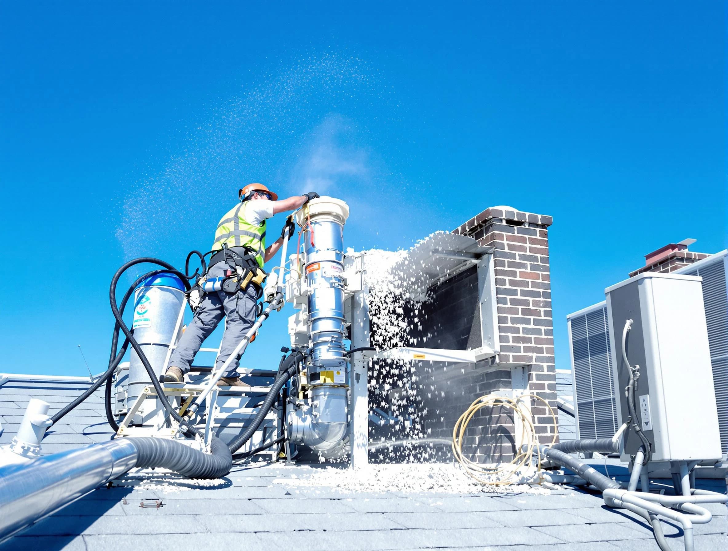 Expert roof dryer vent cleaning by Brookhaven Dryer Vent Cleaning in Brookhaven