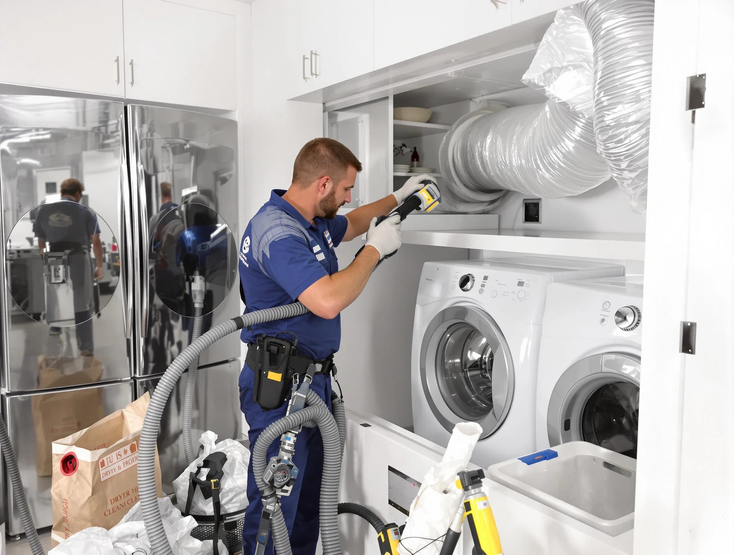 Professional duct cleaning by Brookhaven Dryer Vent Cleaning in Brookhaven