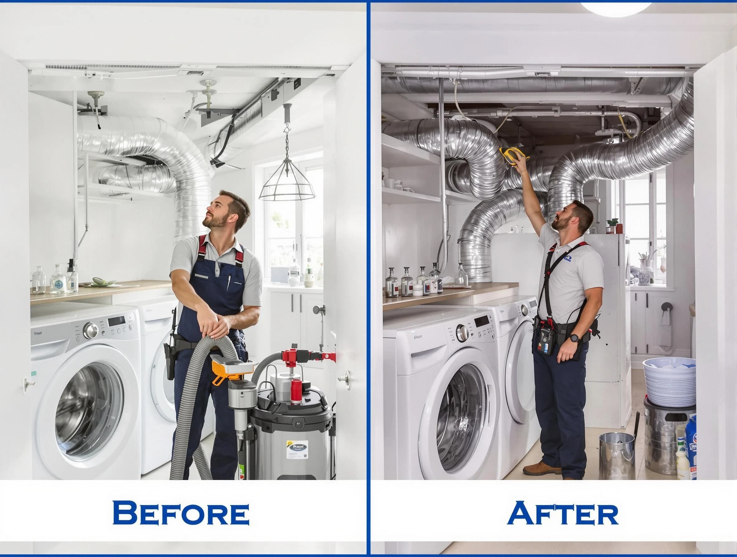 Expert gas dryer vent cleaning by Brookhaven Dryer Vent Cleaning in Brookhaven