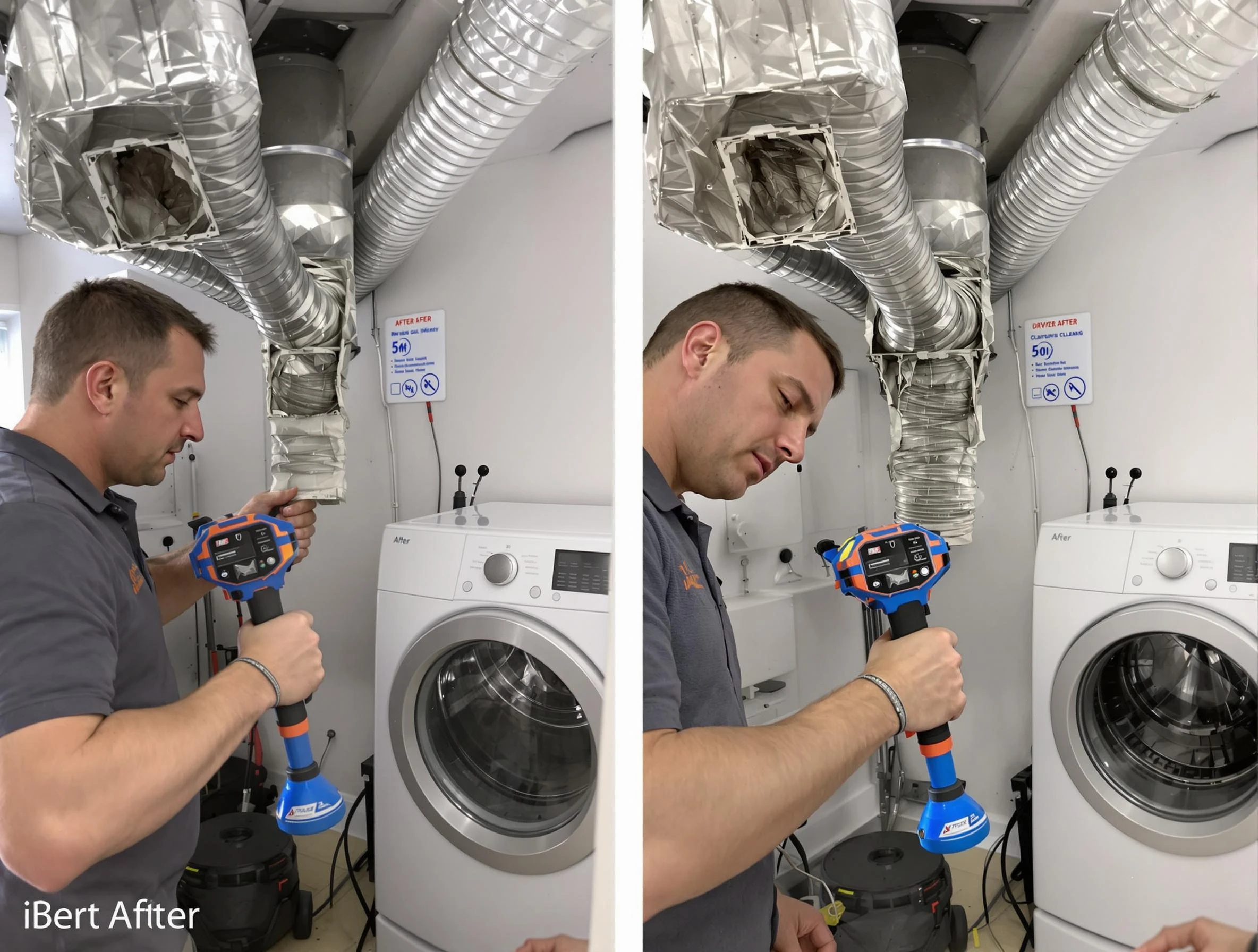 Professional clogged vent cleaning by Brookhaven Dryer Vent Cleaning in Brookhaven