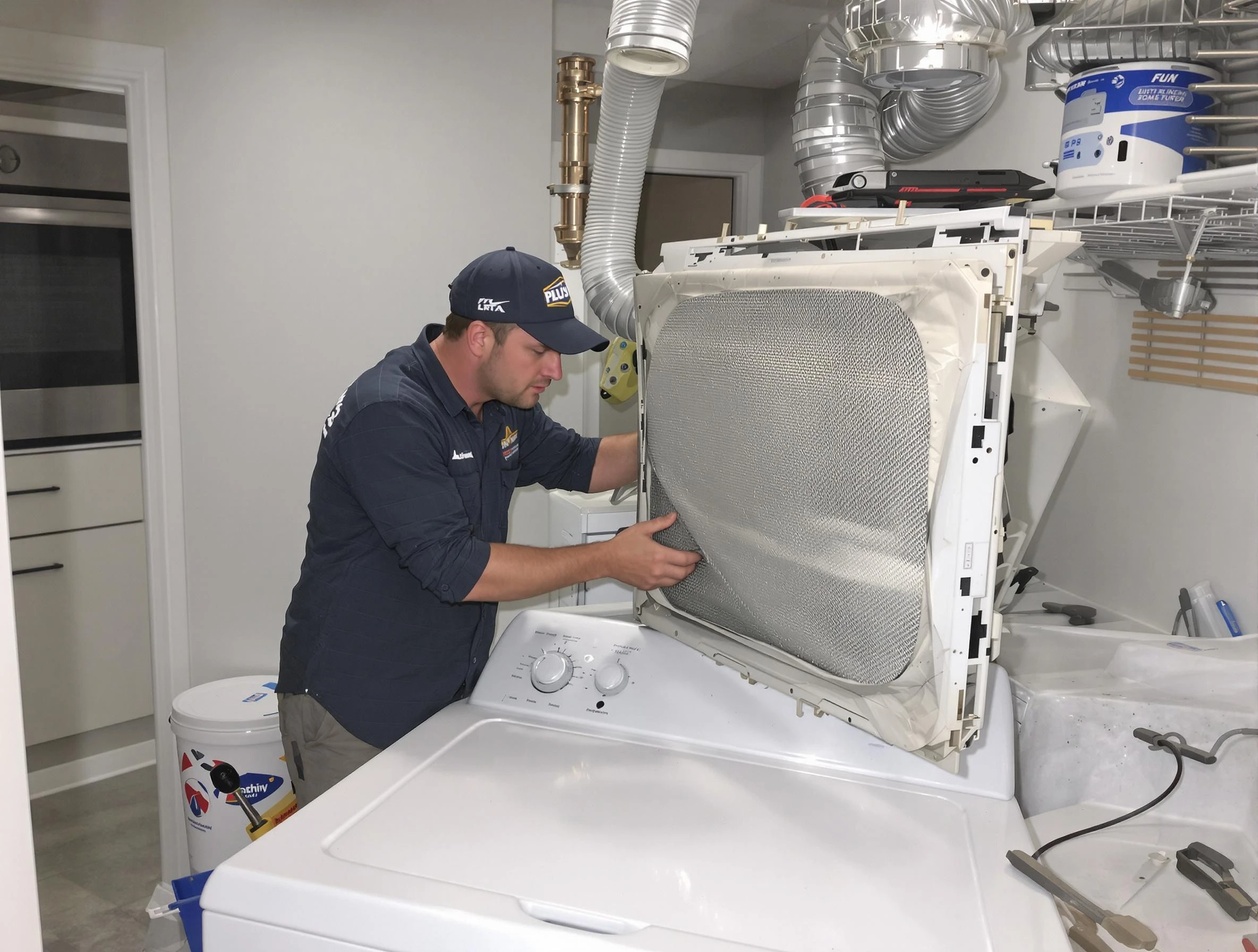 Expert vent cover replacement by Brookhaven Dryer Vent Cleaning in Brookhaven