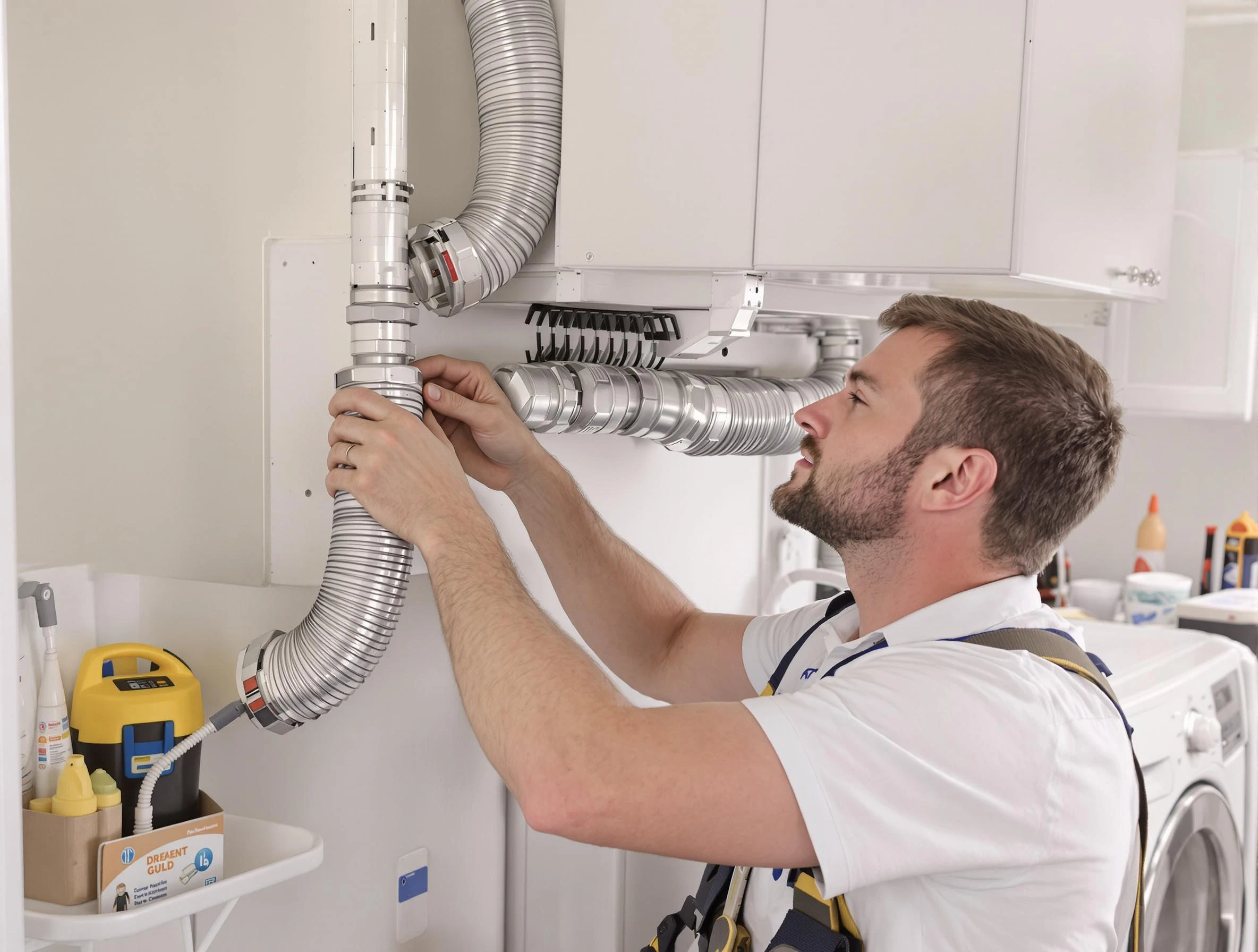 Professional dryer vent repair and installation by Brookhaven Dryer Vent Cleaning in Brookhaven