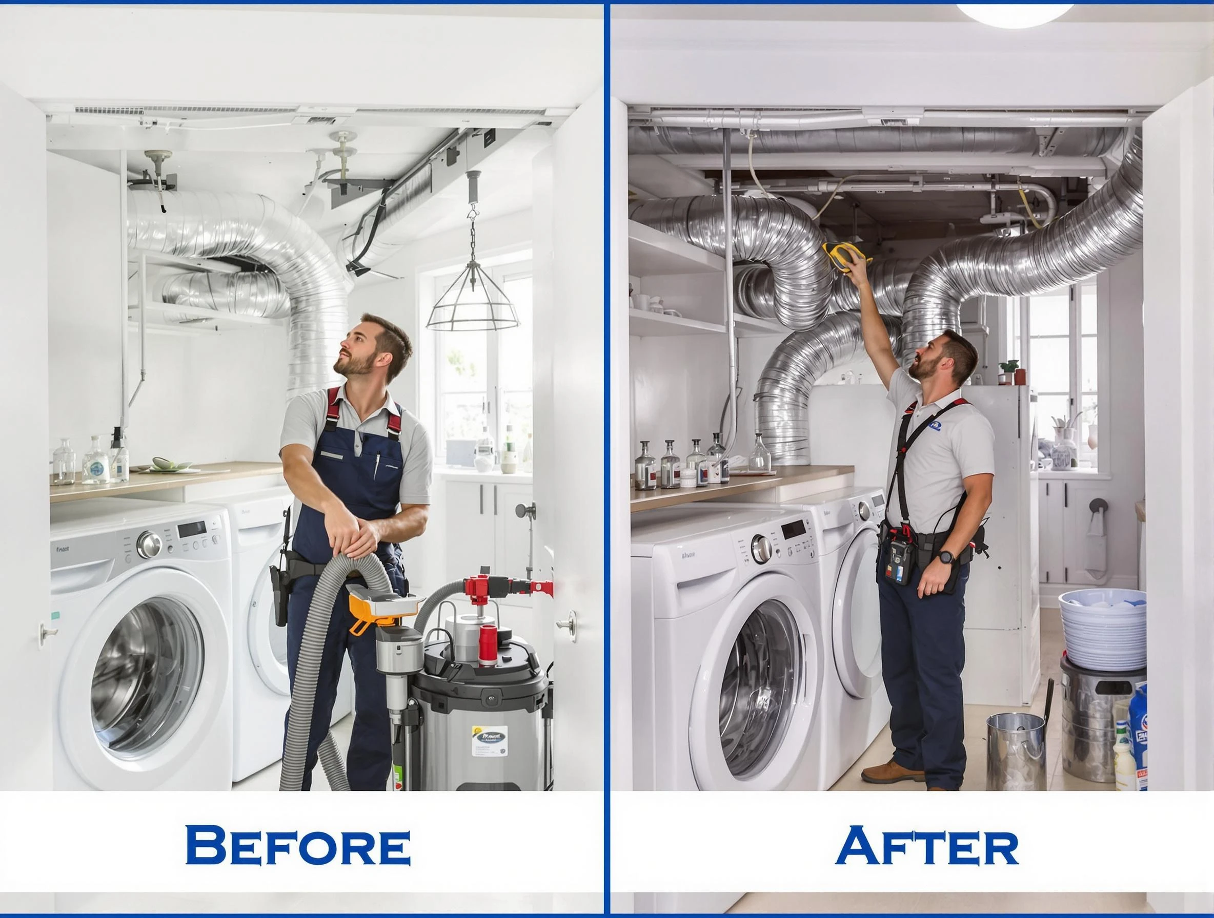 Expert gas dryer vent cleaning by Brookhaven Dryer Vent Cleaning in Brookhaven
