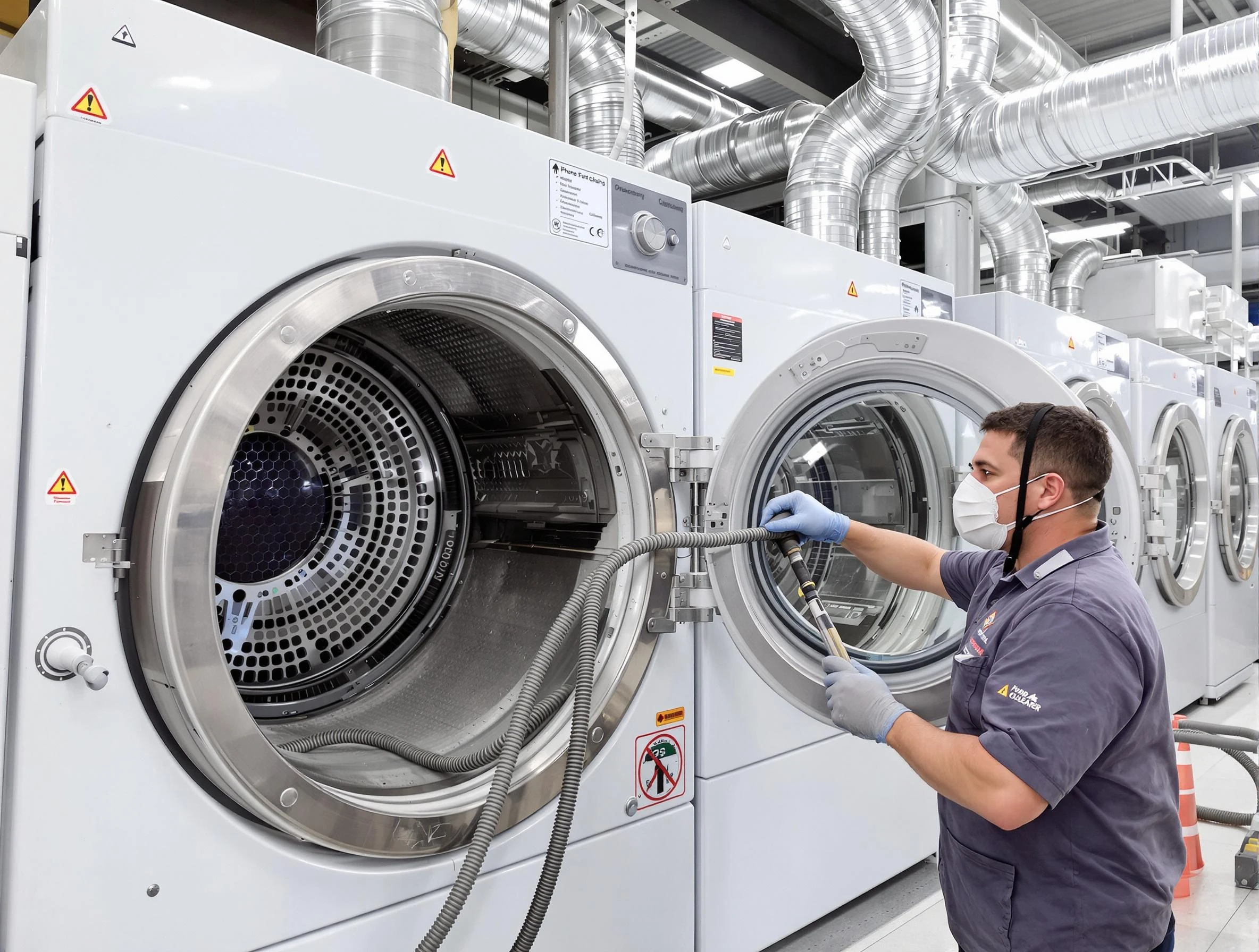 Industrial-grade dryer vent cleaning by Brookhaven Dryer Vent Cleaning in Brookhaven